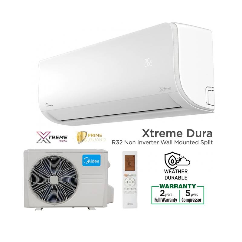 Midea 1.0HP R32 Xtreme Dura Air Conditioner MSXD09CRN8