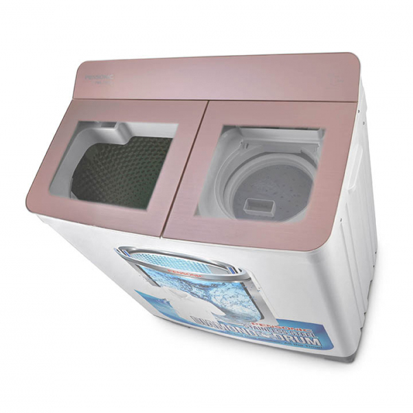 Pensonic 10kg Stainless Steel Drum Semi Auto Washing Machine PWS1005G