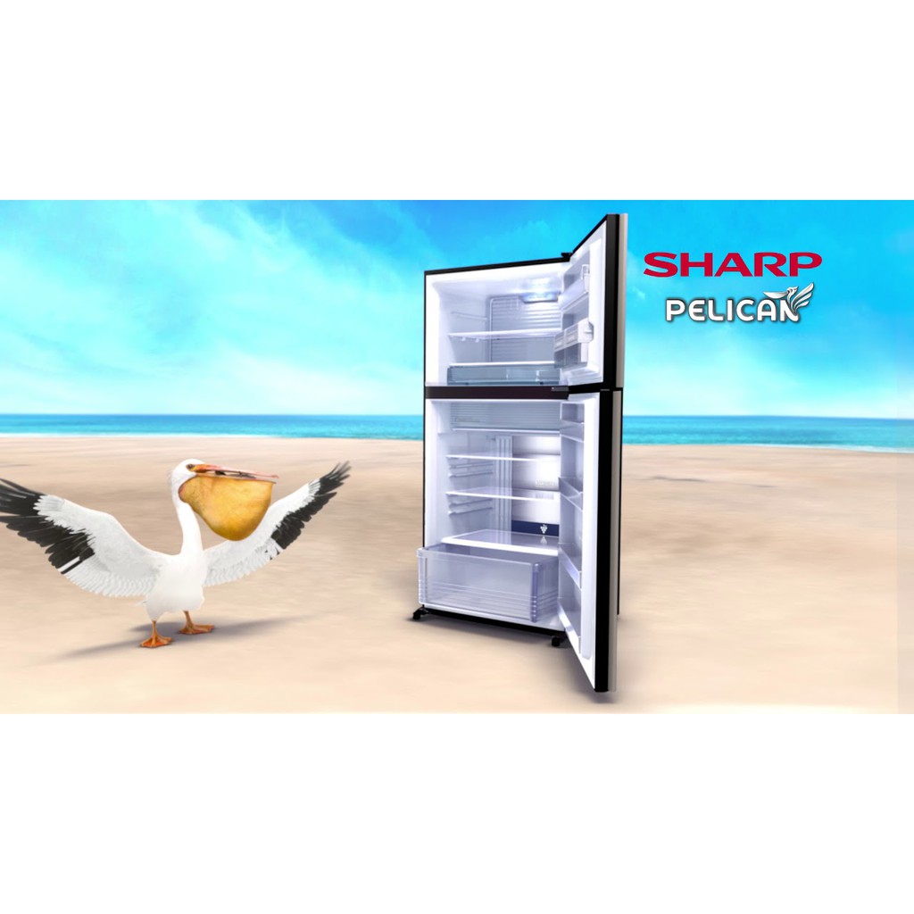 sharp fridge sje438mk