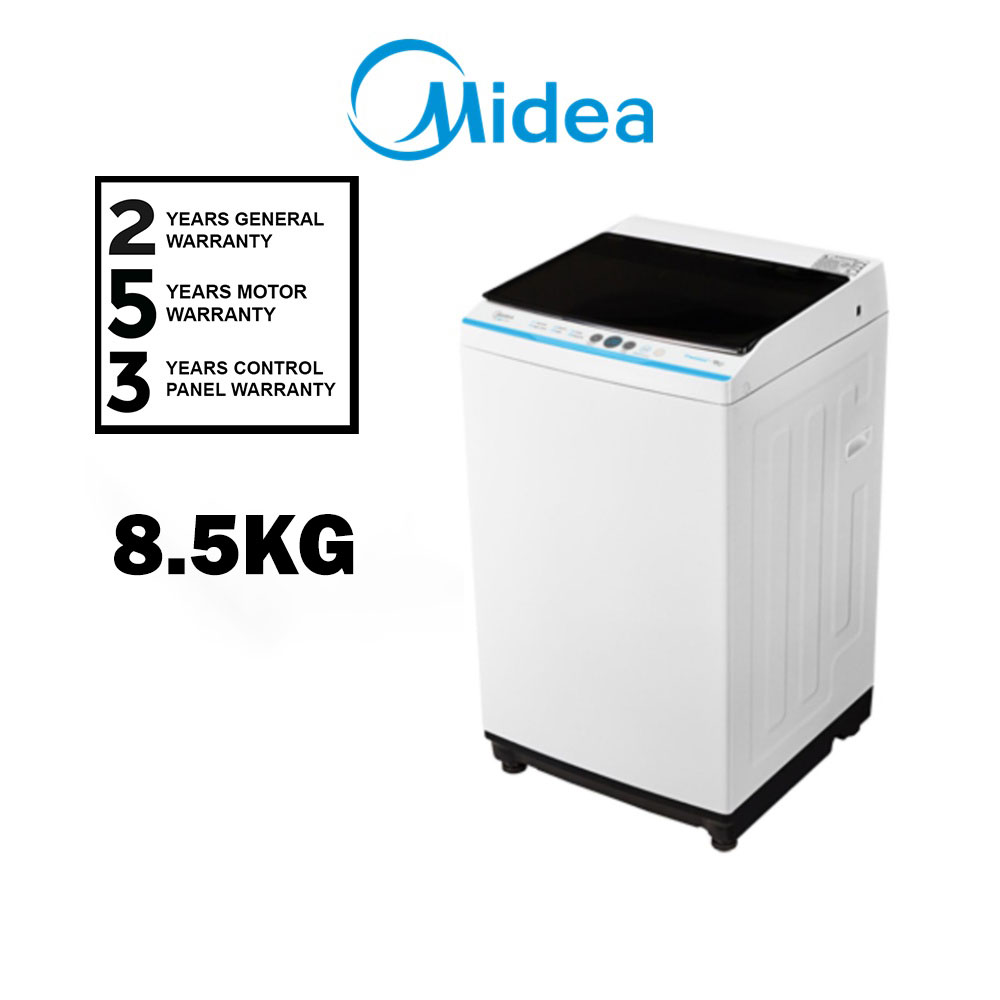 NEW 2021 MIDEA 8.5KG Fully Auto Washing Machine MA100W85WKE Washer